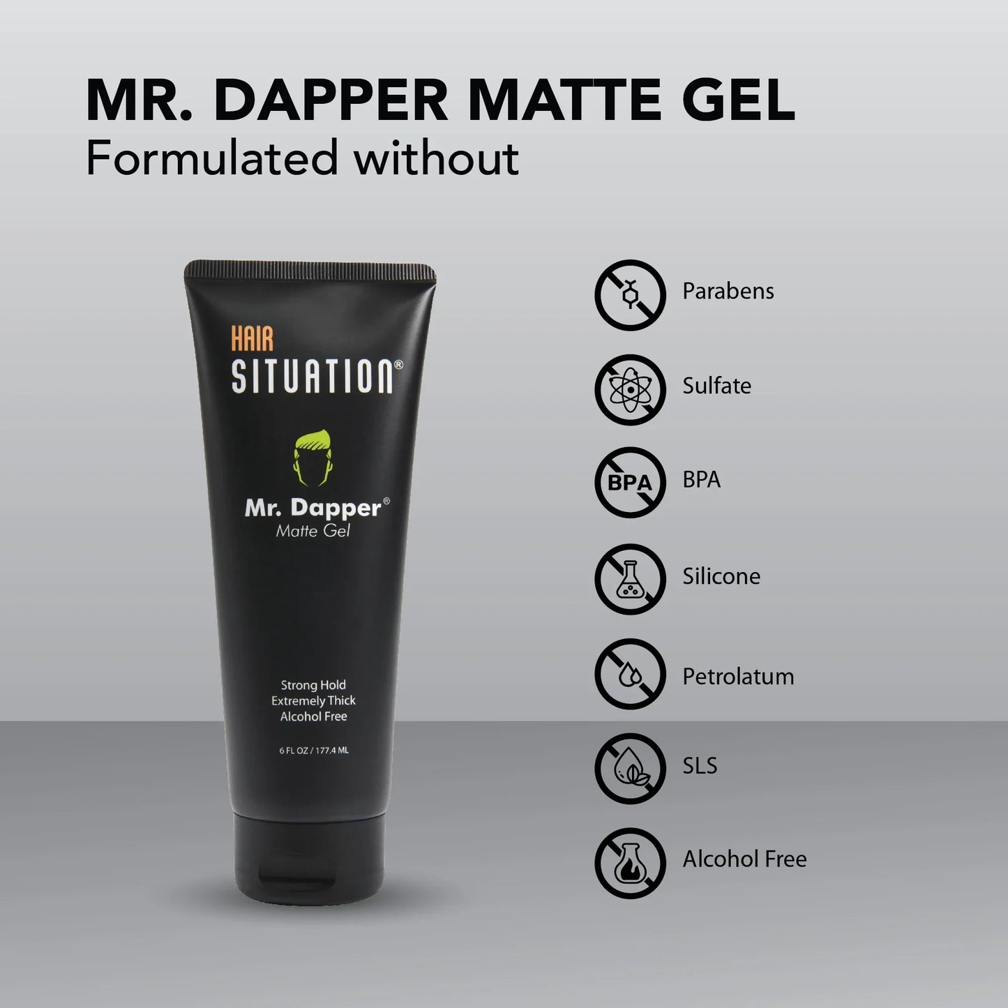 Mr. Dapper Matte Gel for men