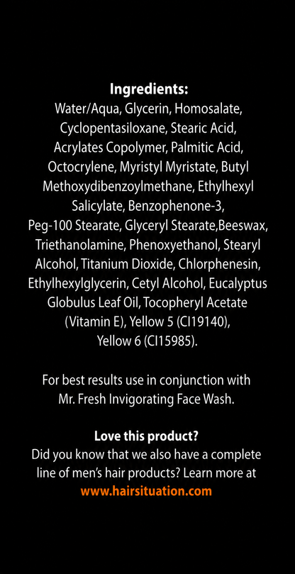 Mr. Brilliant Facial Moisturizer for Men | Skin Situation