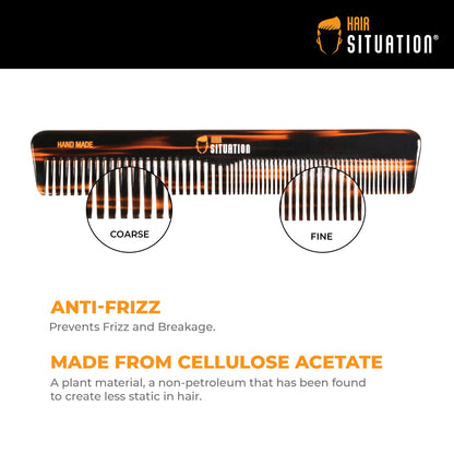Handmade Hair Comb for Men | Full Size | Hair Situation