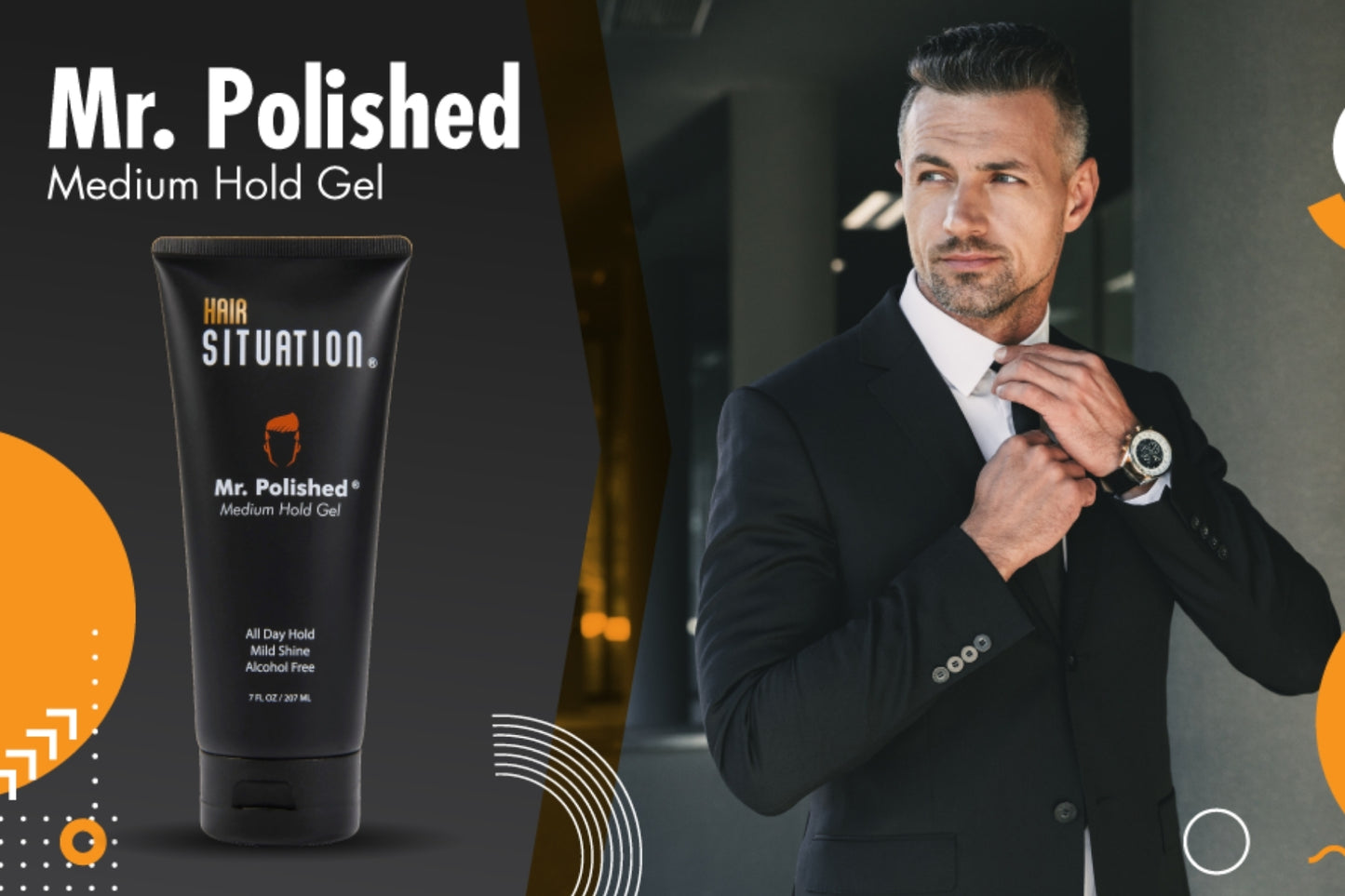 Hair Gel Shampoo Comb, Travel Bag | Hair Situation
