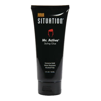 hair styling glue tube