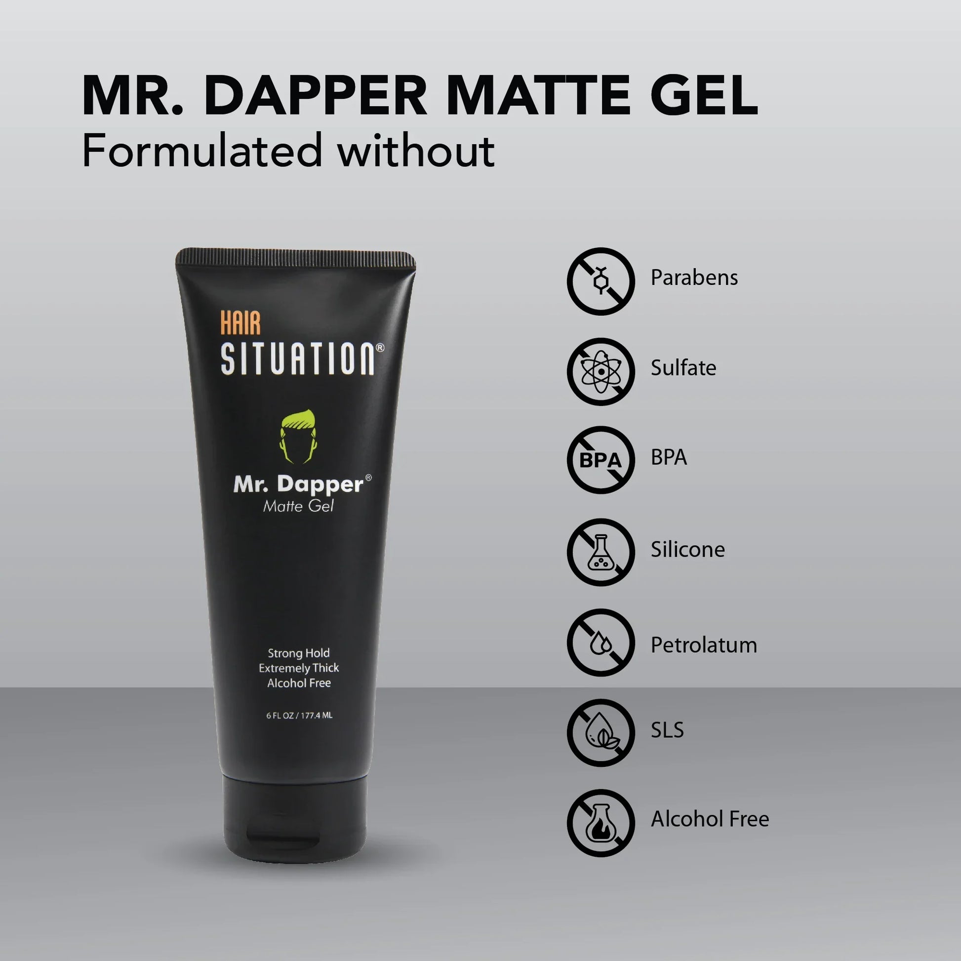 Mr. Dapper Matte Gel for men