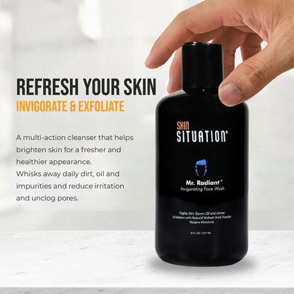 Mr. Radiant invigorating face wash for men
