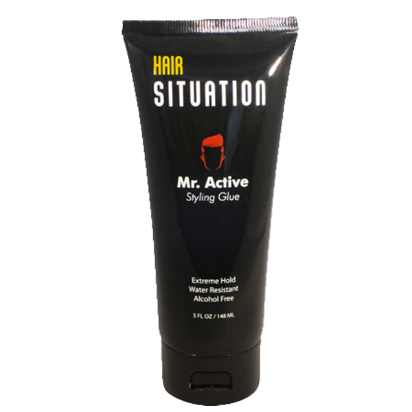Mr. Vibrant Volumizing Shampoo, Mr. Active Styling Glue & Travel Bag