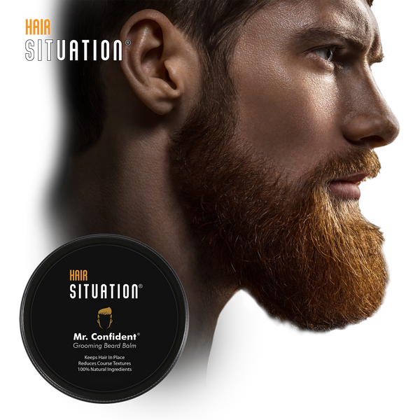 Mr. Confident Beard Balm All Natural Ingredients
