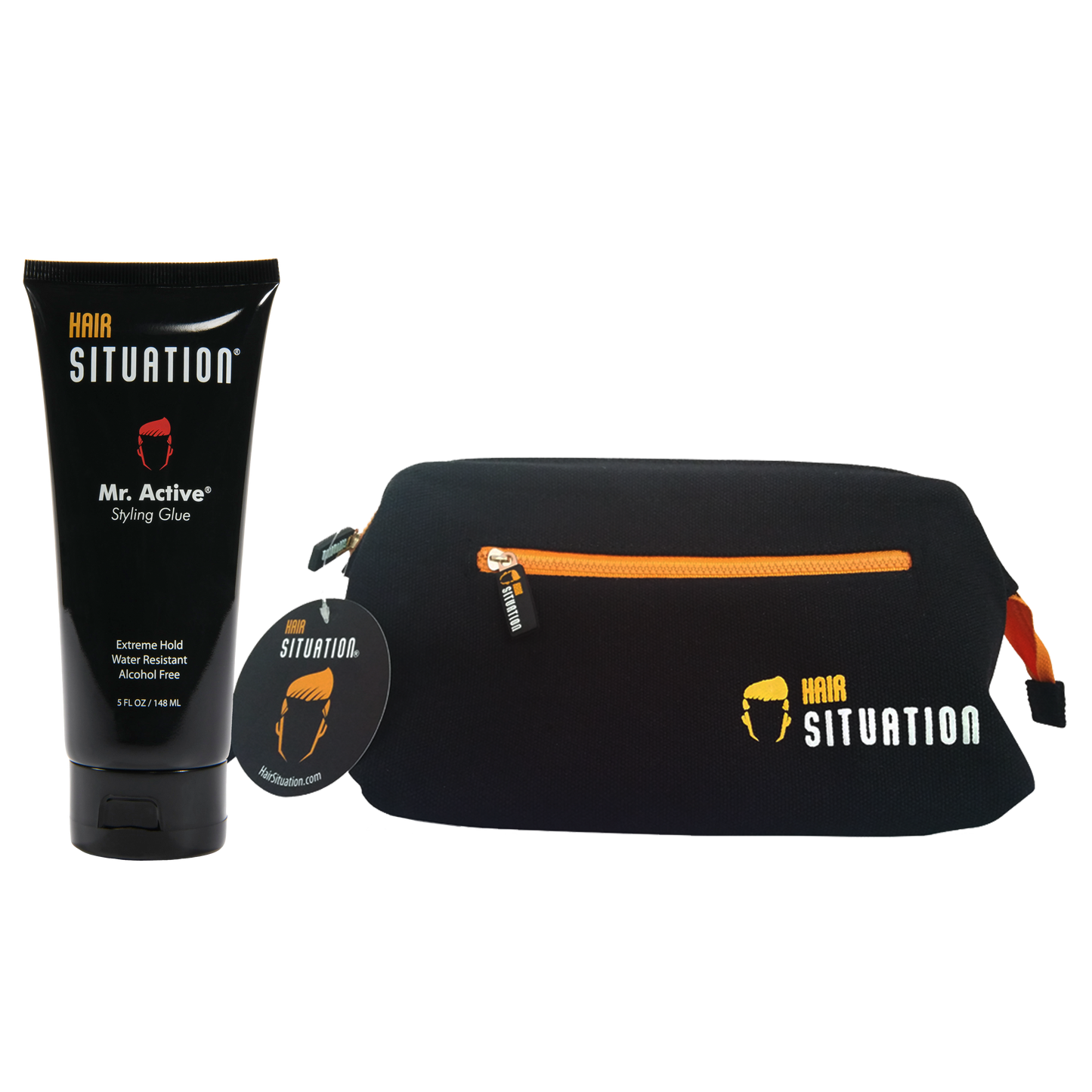 Mr. Active Styling Glue & Toiletry Bag