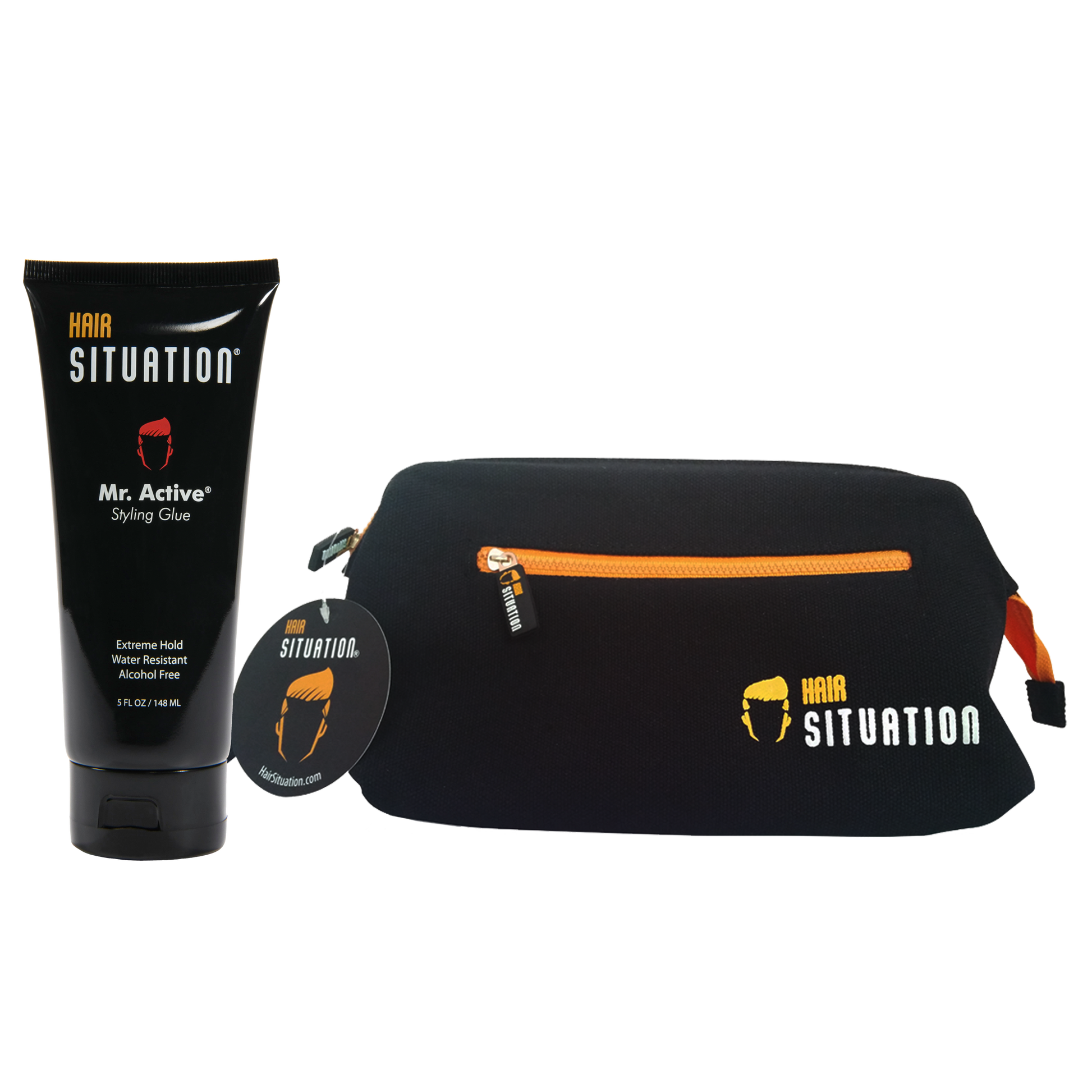 Mr. Active Styling Glue & Toiletry Bag