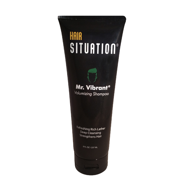 Mr. Vibrant Volumizing Shampoo, Mr. Active Styling Glue & Travel Bag