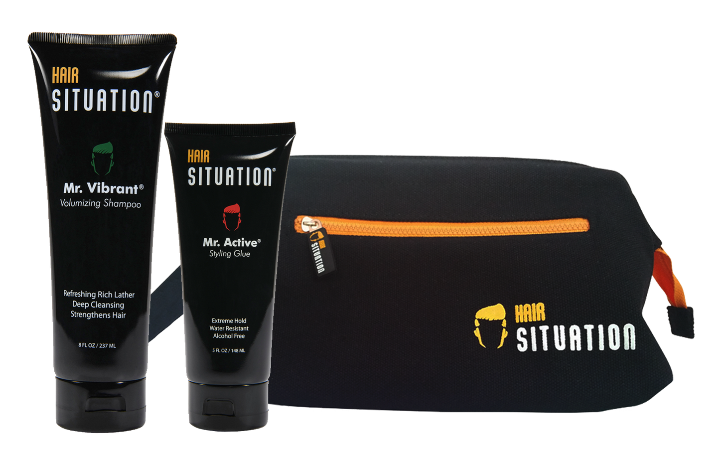 Shampoo with Glue & Travel Bag