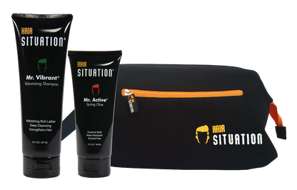 Shampoo with Glue & Travel Bag
