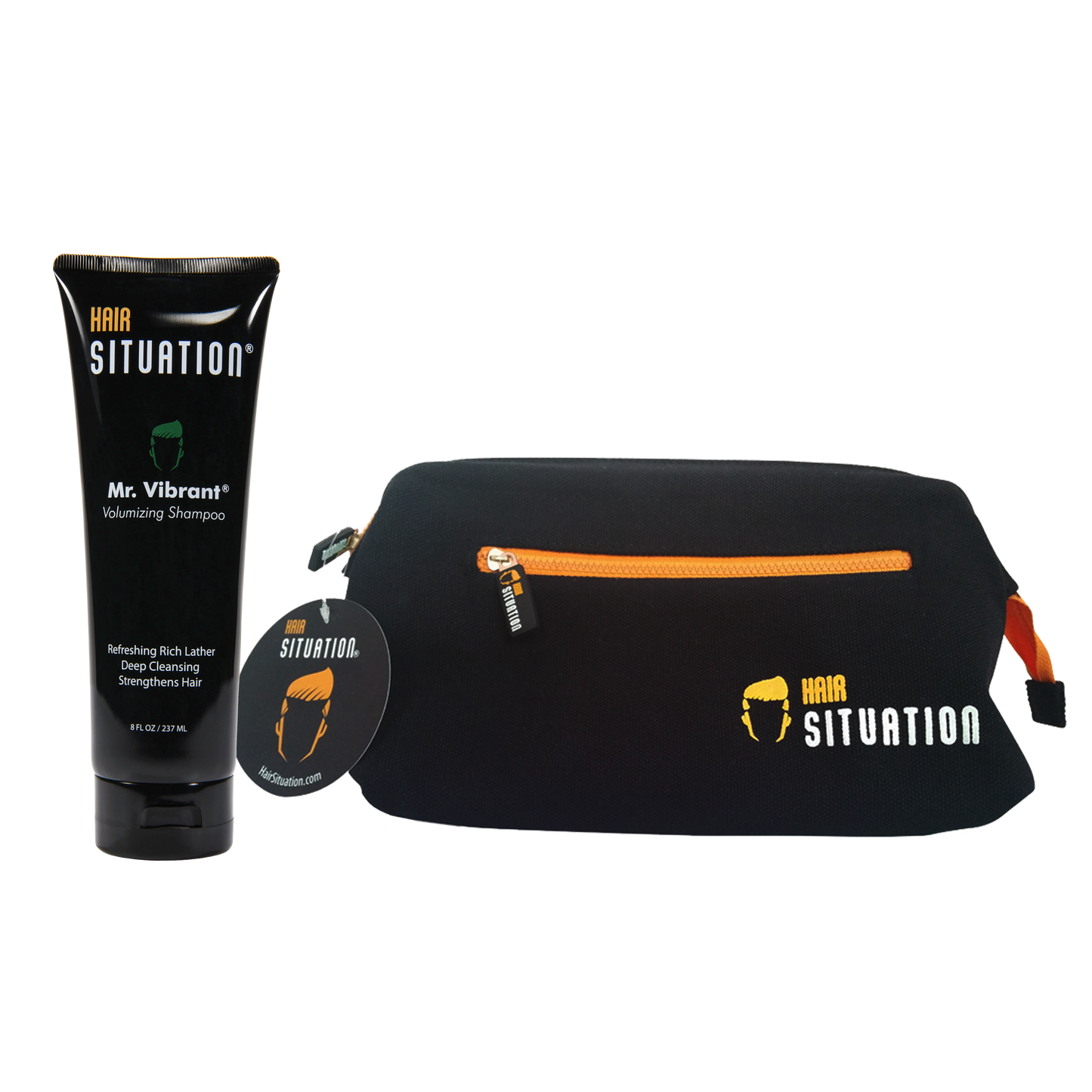 Mr. Vibrant Volumizing Shampoo & Toiletry Bag - HS
