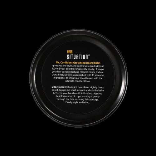 mr. confident beard balm back part